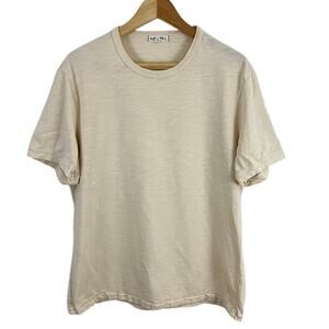 Alex Mill Cotton Slub T Shirt Short Sleeve Men Size Large